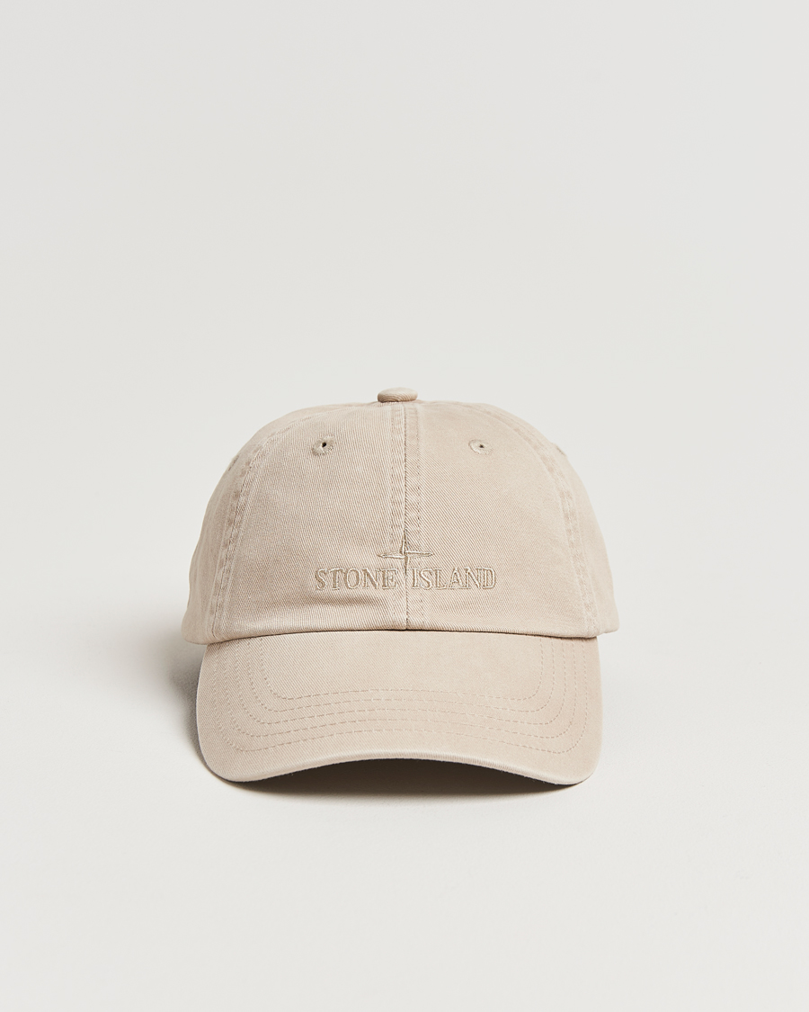Herre | Hatter og capser | Stone Island | Cotton Gabardine Cap Desert