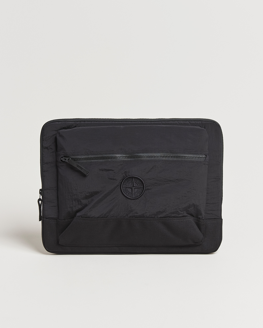 Herre | Vesker | Stone Island | Nylon Metal Pouch Portfolio Black