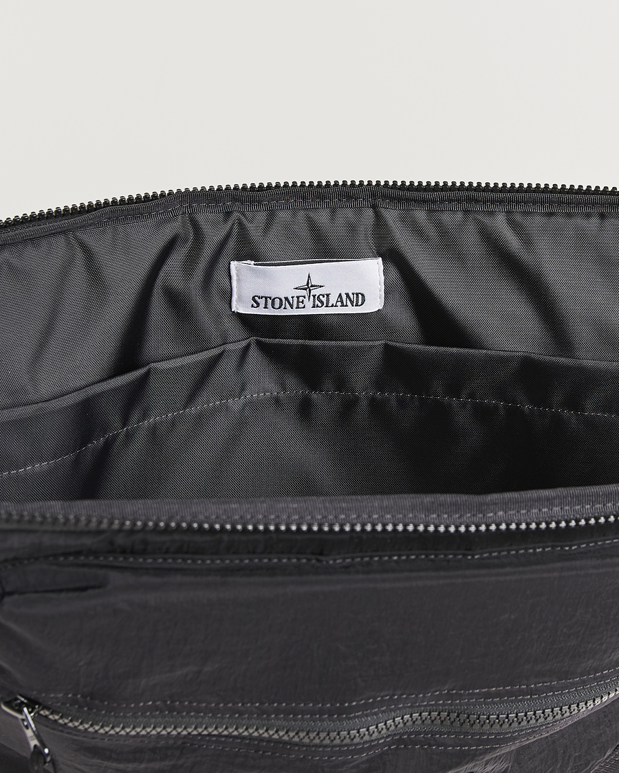 Herre | Vesker | Stone Island | Nylon Metal Pouch Portfolio Black