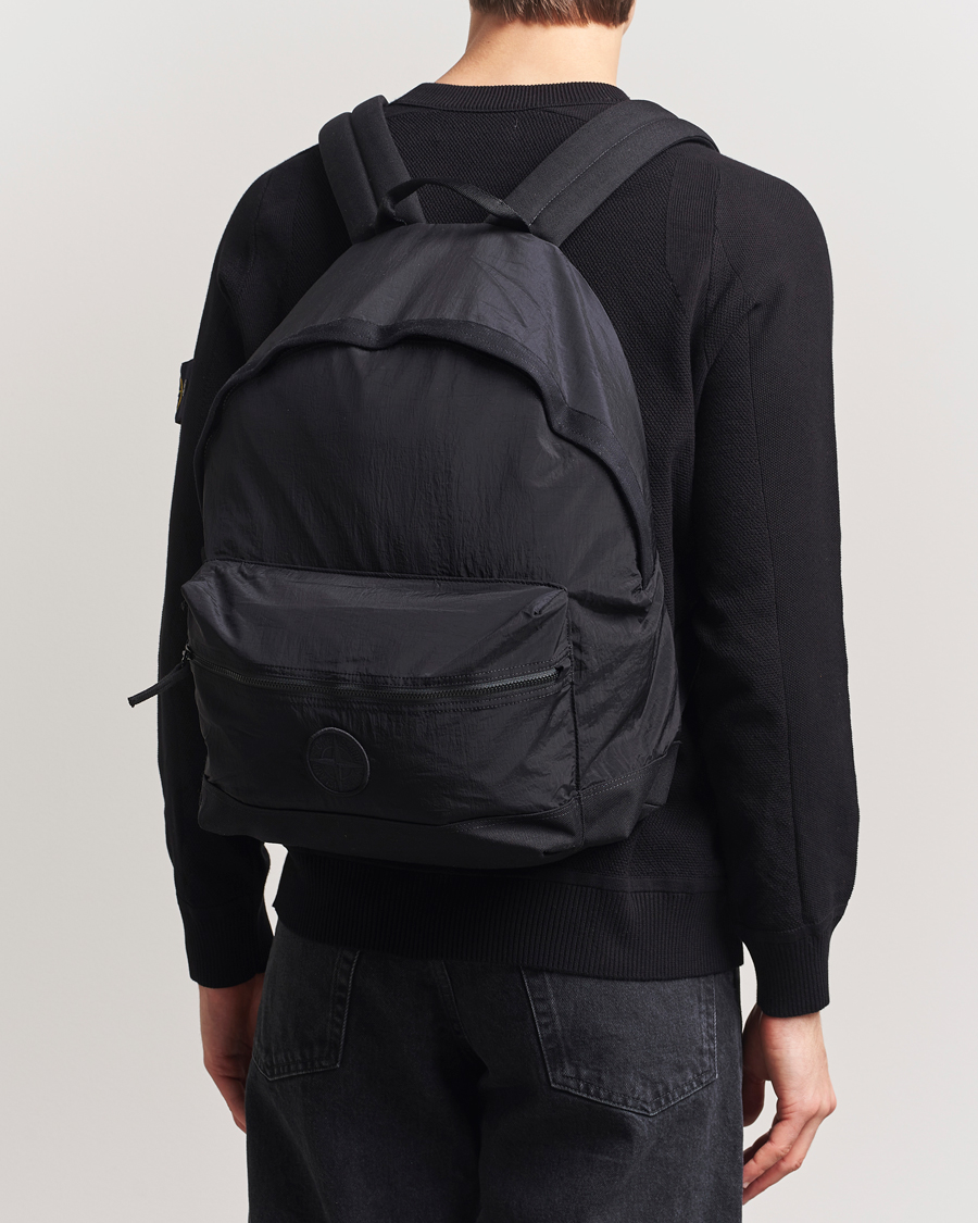 Herre | Vesker | Stone Island | Nylon Metal Backpack Black