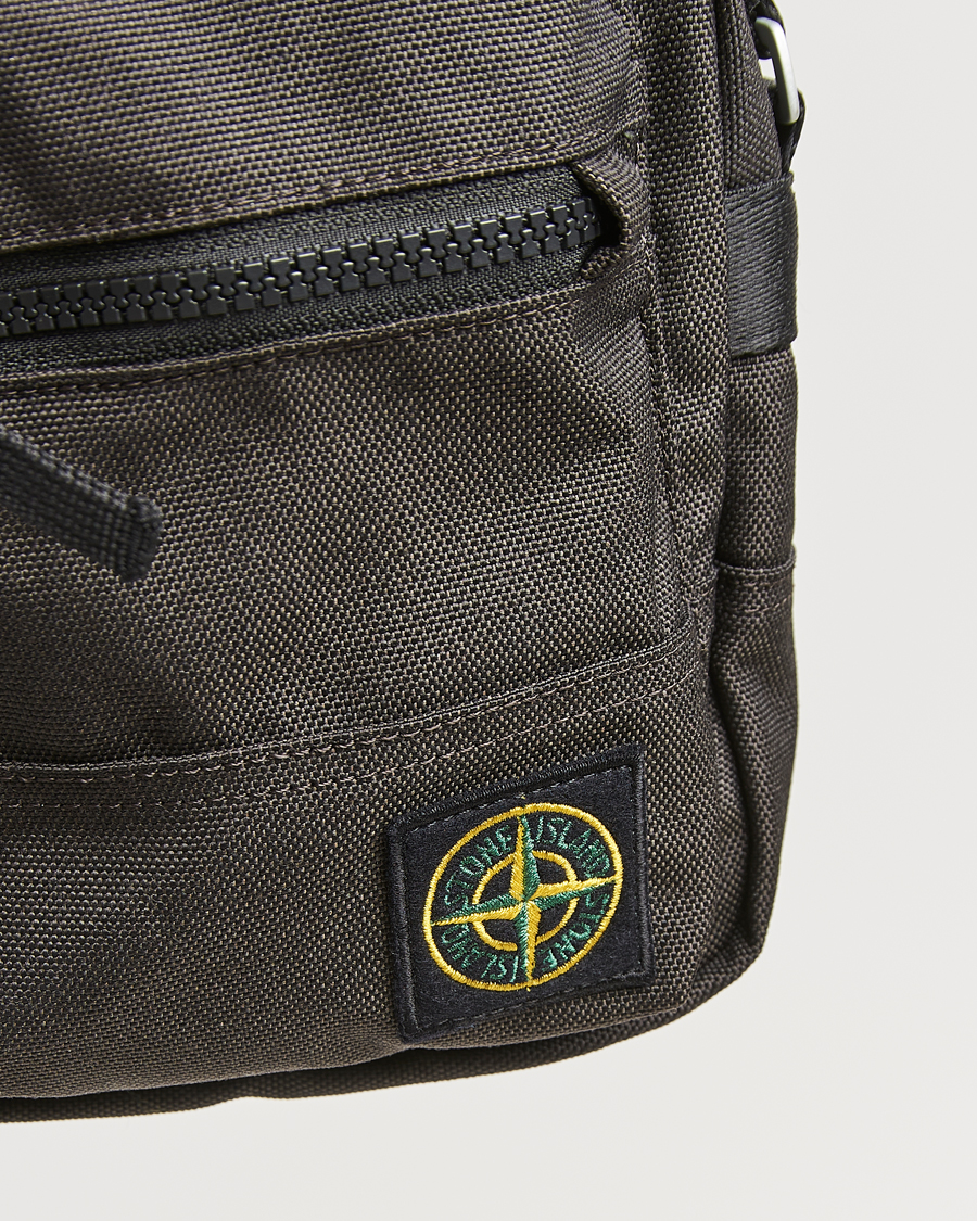 Herre | Vesker | Stone Island | Cordura Cross Body Bag Lead Grey