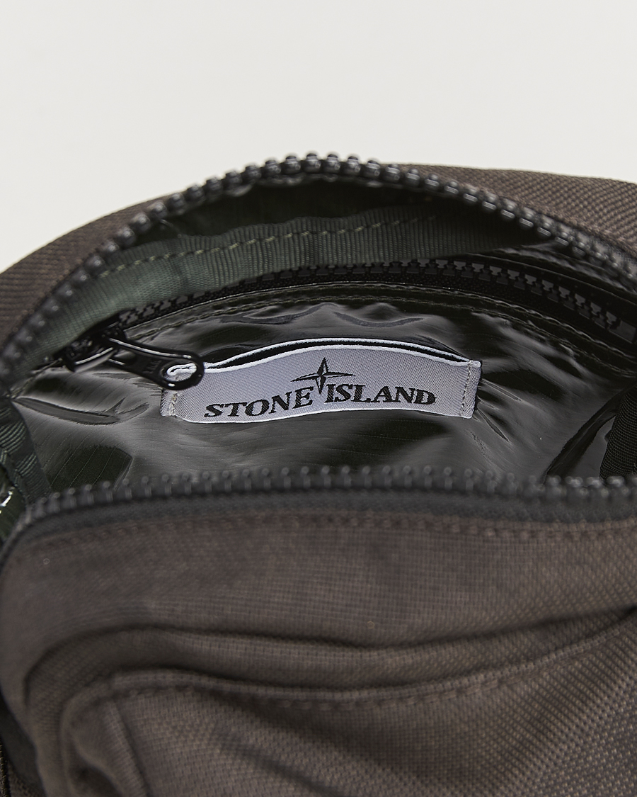 Herre | Vesker | Stone Island | Cordura Cross Body Bag Lead Grey