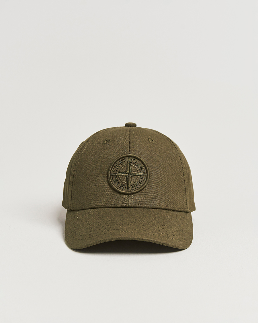 Herre | Hatter og capser | Stone Island | Classic Cotton Cap Military Green