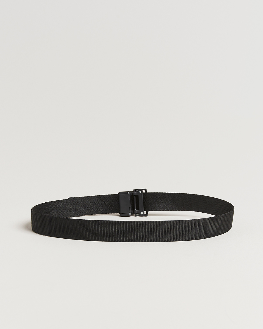Herre | Belter | Stone Island | Textile Belt Black