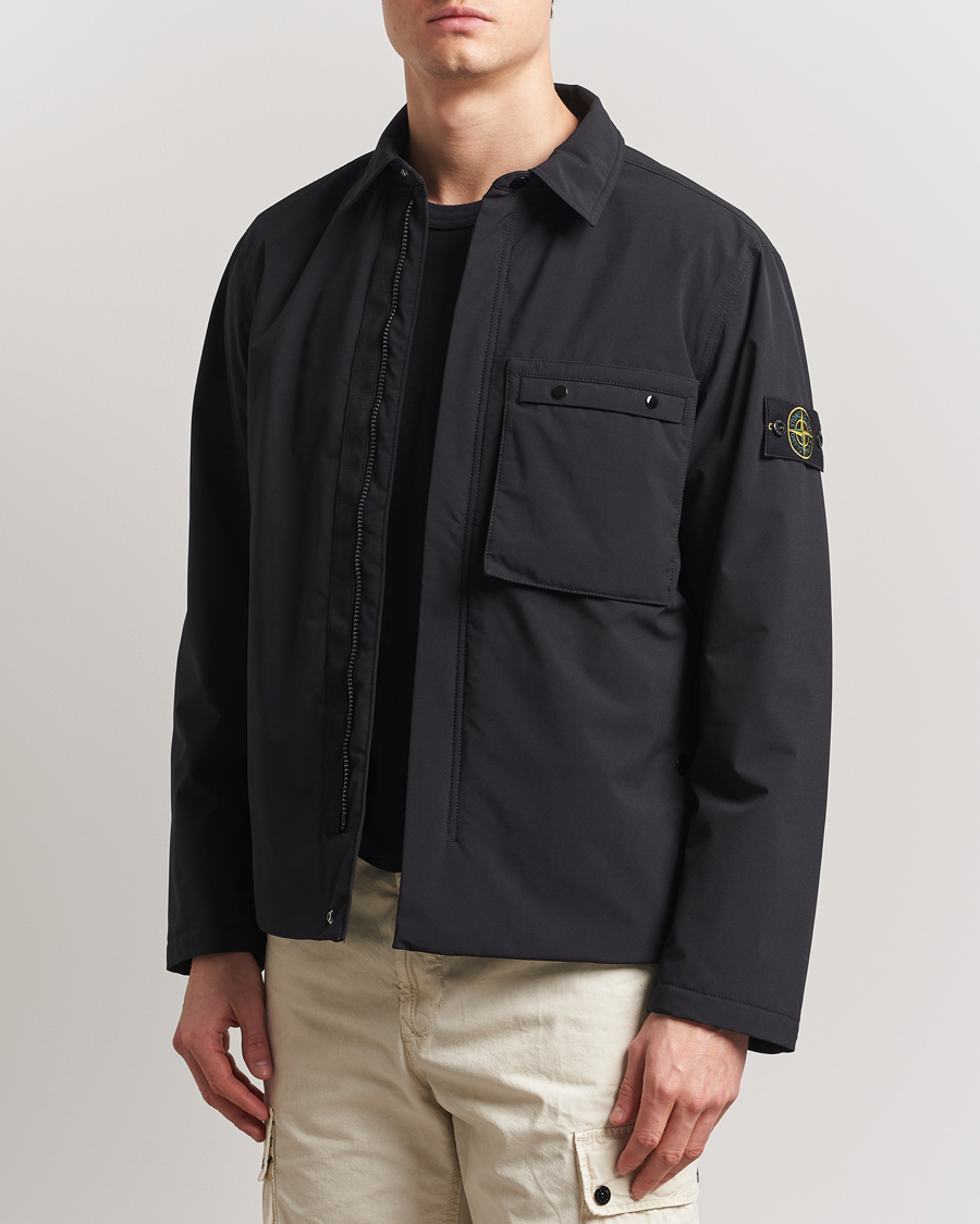 Herre | Jakker | Stone Island | Soft Shell Coach Jacket Black