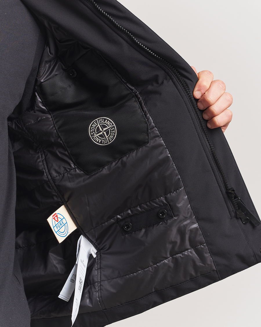 Herre | Jakker | Stone Island | Soft Shell Coach Jacket Black