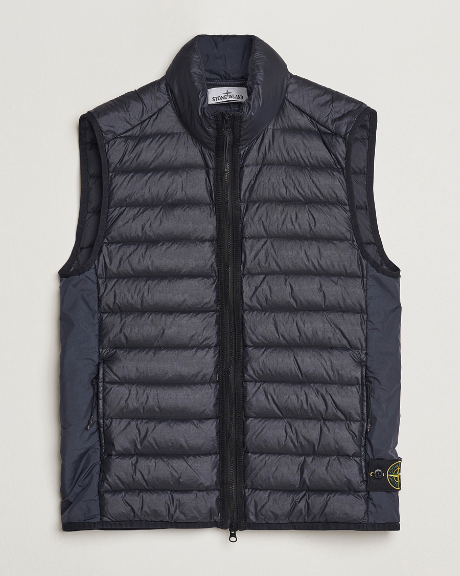 Herre | Vester | Stone Island | Nylon Down Vest Navy Blue