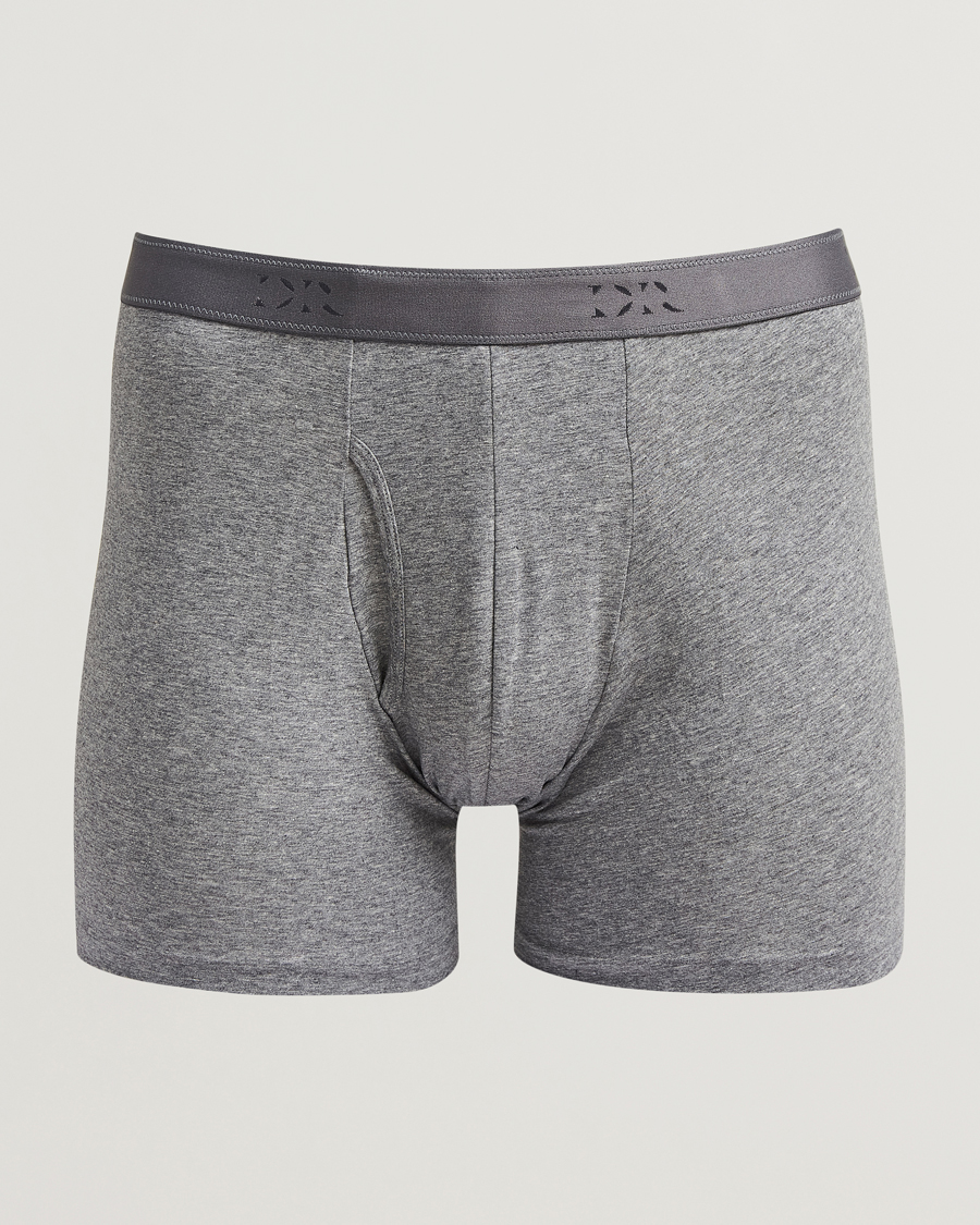 Herre | Undertøy | Derek Rose | Pima Cotton Stretch Trunk Charcoal