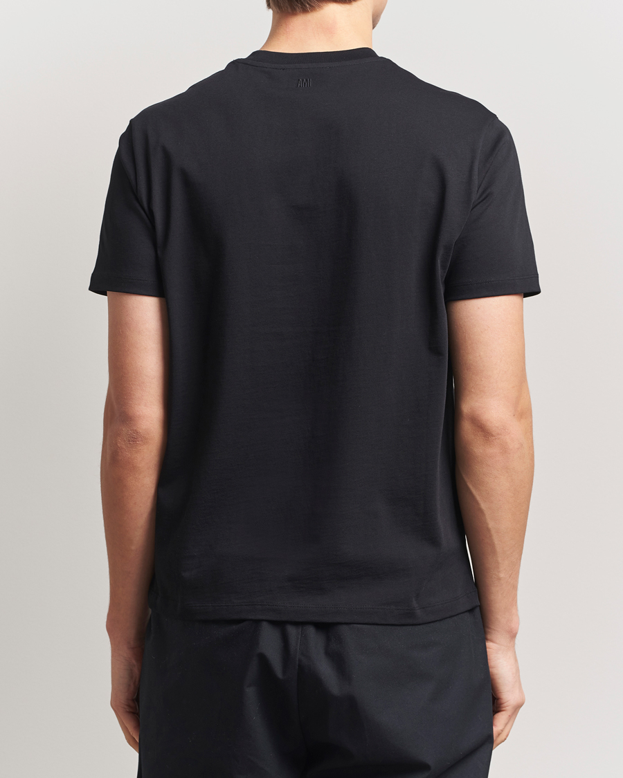 Herre | T-Shirts | AMI | Heart Logo T-Shirt Black