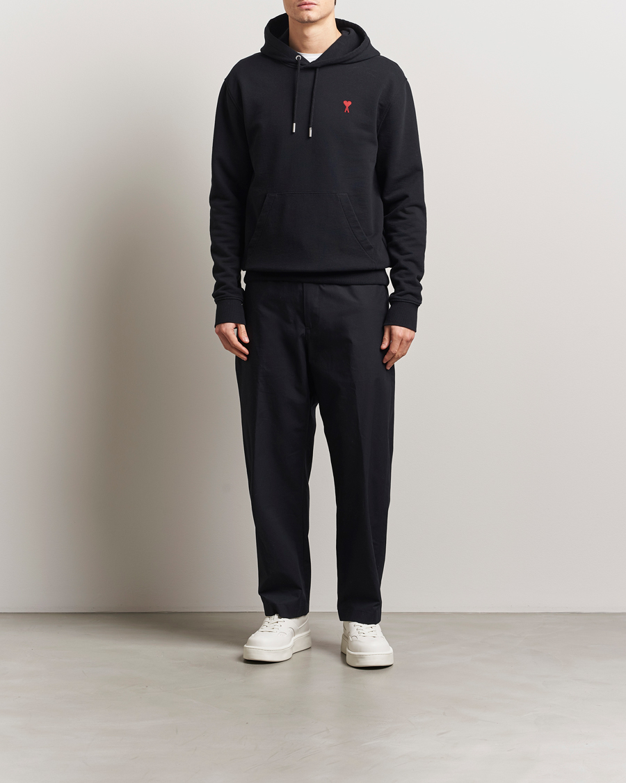 Herre | Gensere | AMI | Heart Logo Hoodie Black