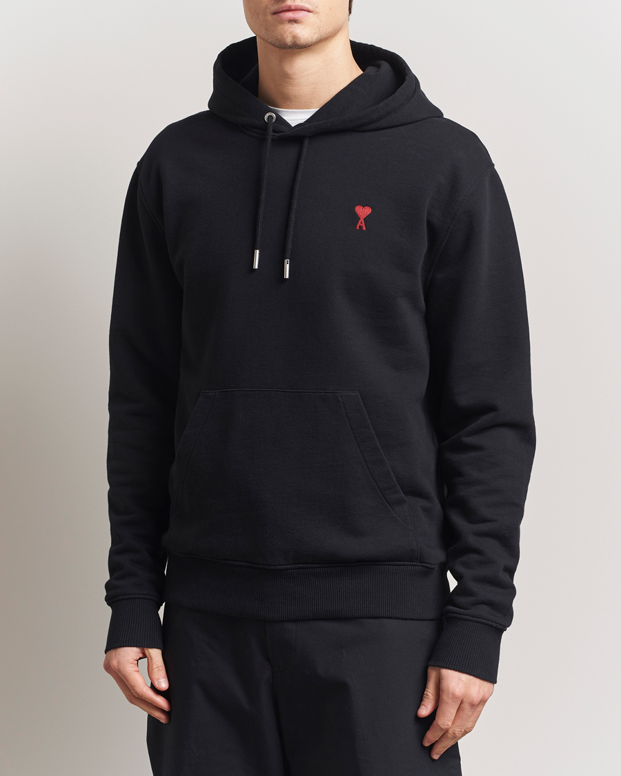 Herre | Gensere | AMI | Heart Logo Hoodie Black
