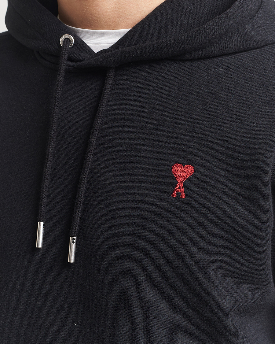 Herre | Gensere | AMI | Heart Logo Hoodie Black