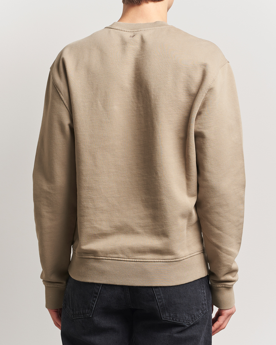 Herre | Gensere | AMI | Off White Heart Logo Sweatshirt Beige