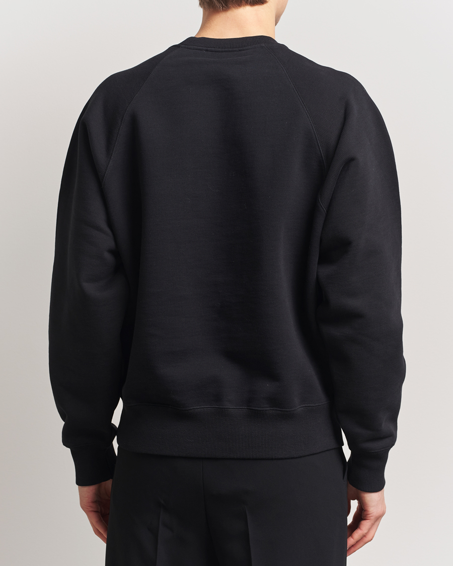 Herre | Gensere | AMI | Tonal Heart Logo Sweatshirt Black