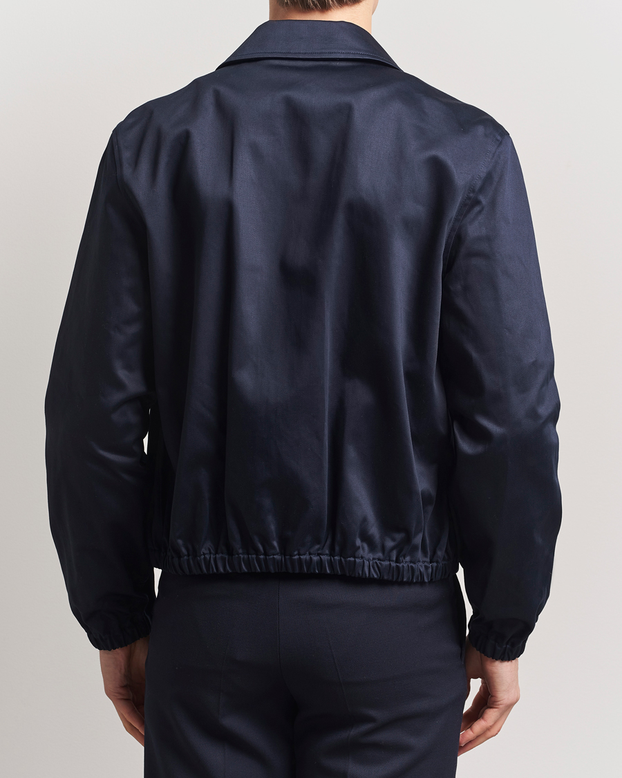 Herre | Jakker | AMI | Zipped Jacket Navy Blue