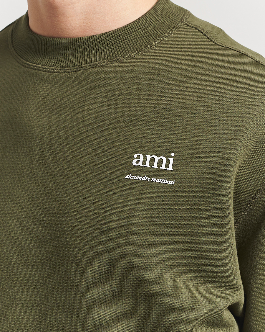 Herre | Gensere | AMI | Logo Sweatshirt Loden