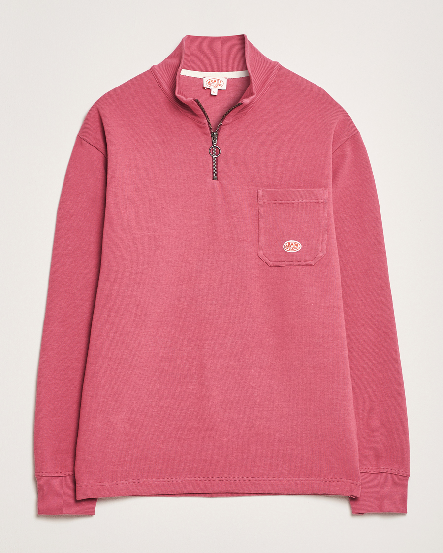 Herre | Gensere | Armor-lux | Camionneur Cotton Half Zip Sweater Malaga