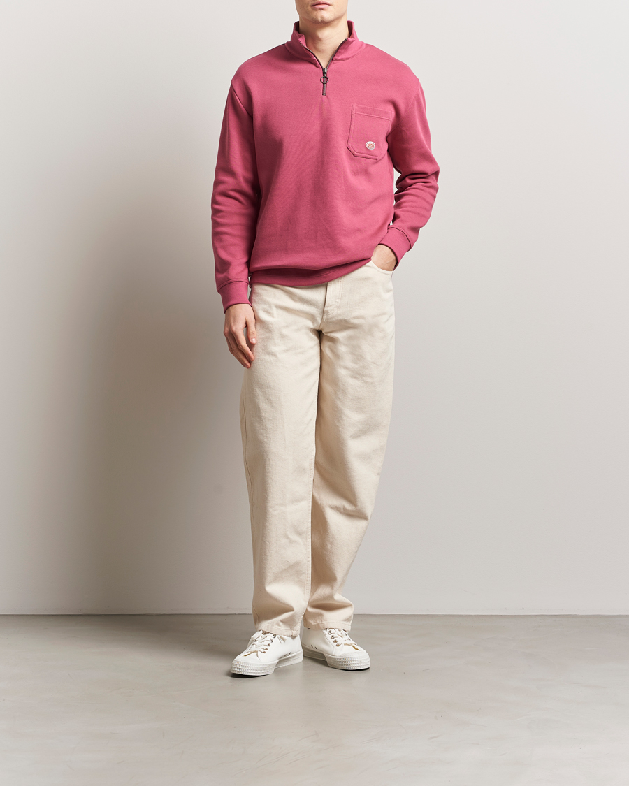 Herre | Gensere | Armor-lux | Camionneur Cotton Half Zip Sweater Malaga
