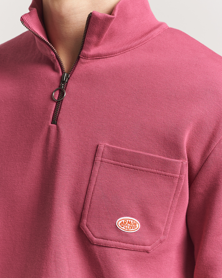 Herre | Gensere | Armor-lux | Camionneur Cotton Half Zip Sweater Malaga
