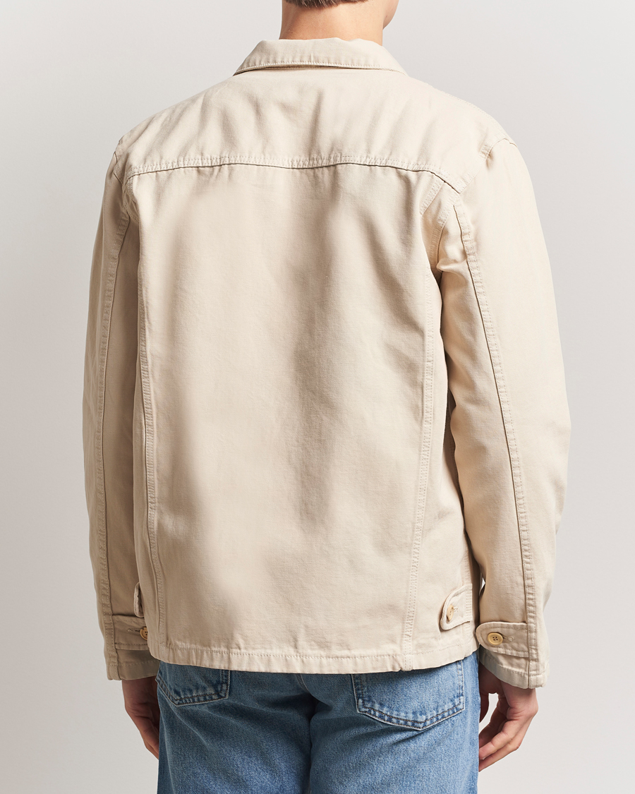 Herre | Skjorter | Armor-lux | Veste Pecheur Heritage Overshirt Oyster Clair