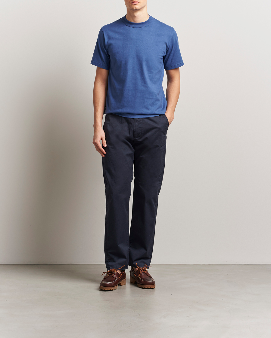 Herre | T-Shirts | Armor-lux | Heritage Callac T-Shirt Obscur Blue