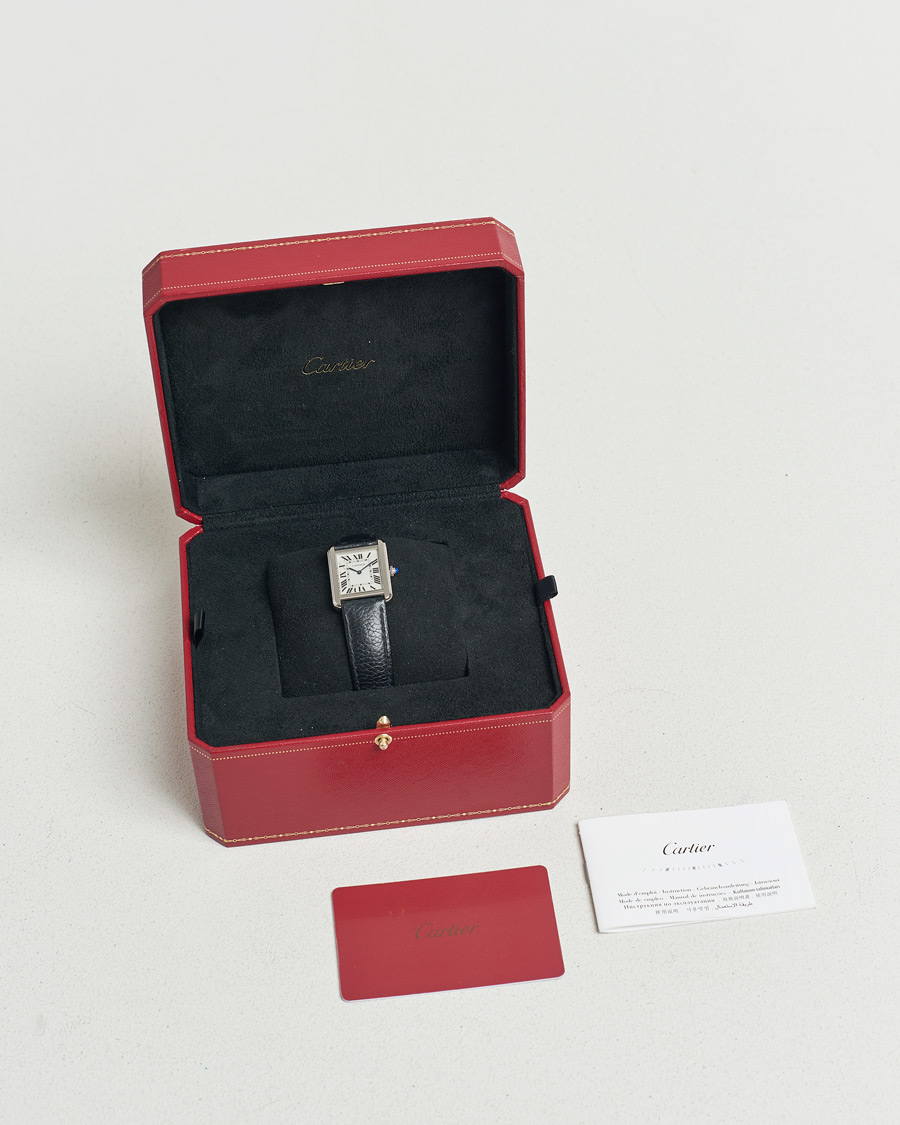 Herre | Cartier Pre-Owned Tank Solo | Cartier Pre-Owned | Tank Solo