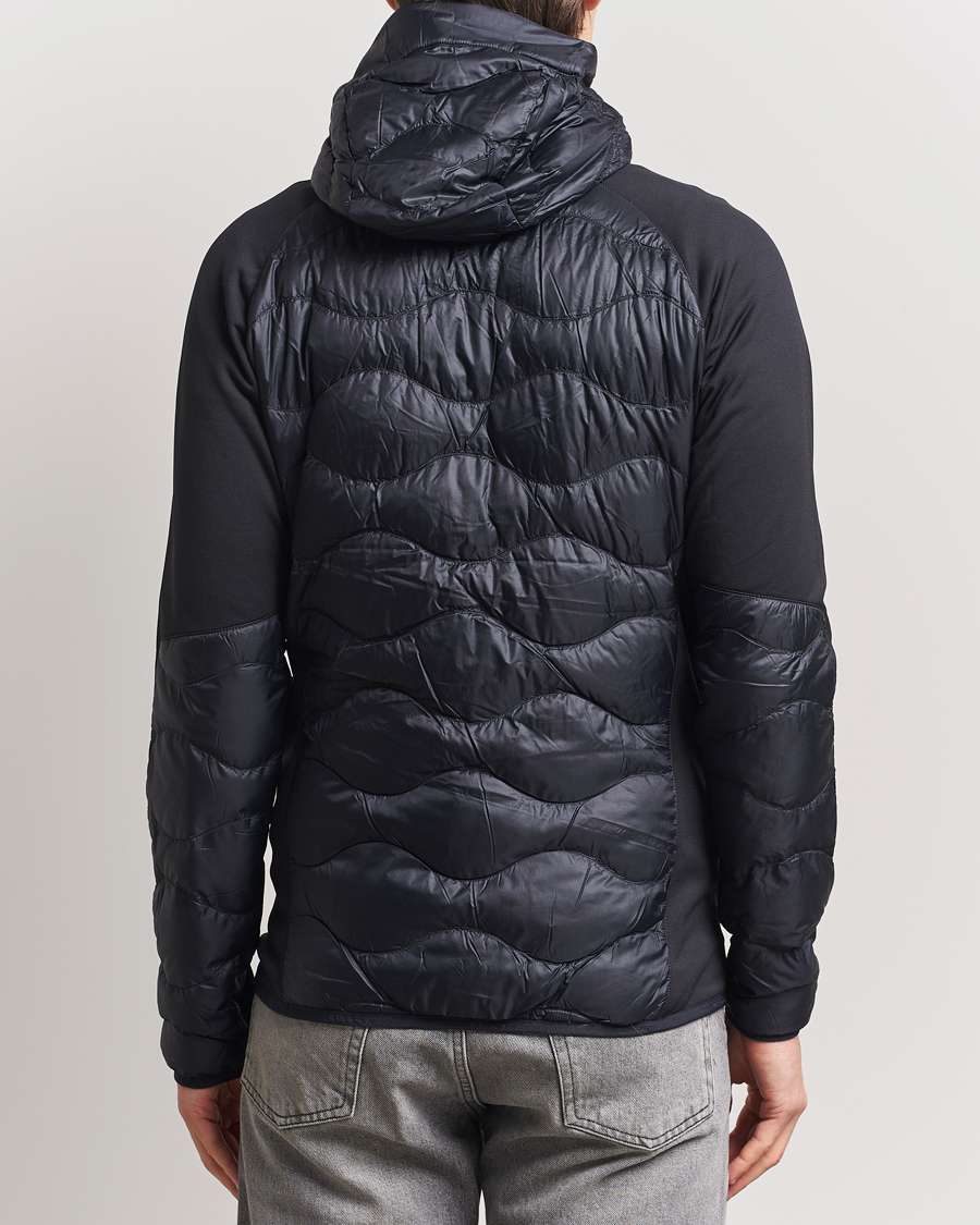 Herre | Jakker | Peak Performance | Helium Down Hooded Hybrid Jacket Black