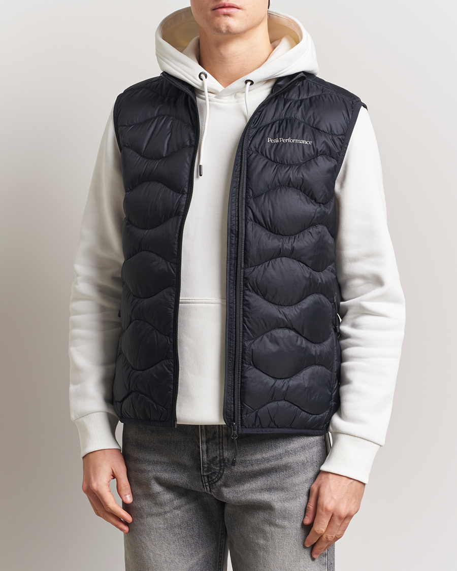 Herre | Vester | Peak Performance | Helium Down Vest Black