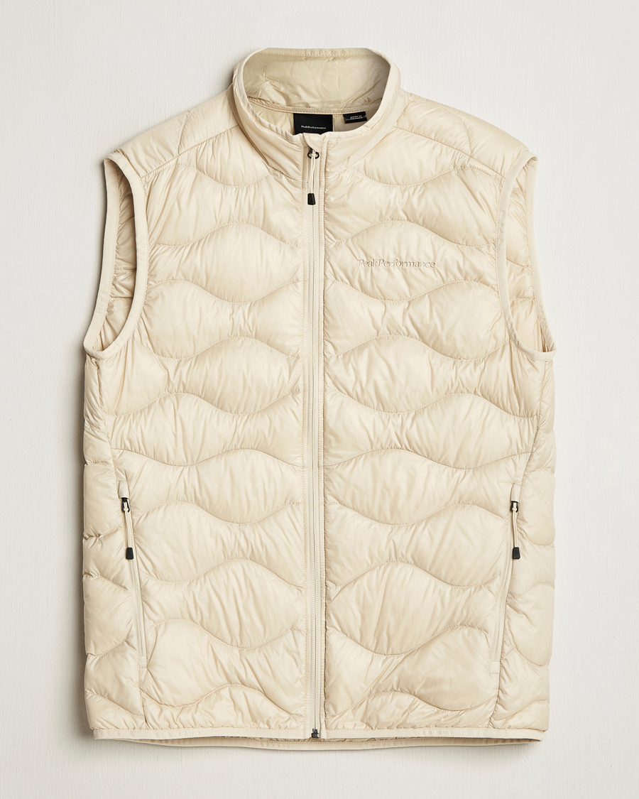 Herre | Vester | Peak Performance | Helium Down Vest Sand Fog