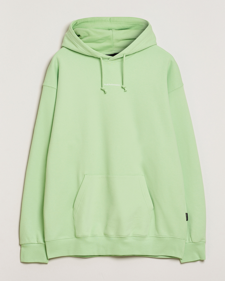 Herre | Gensere | Peak Performance | Original Terry Hoodie Vivid Green