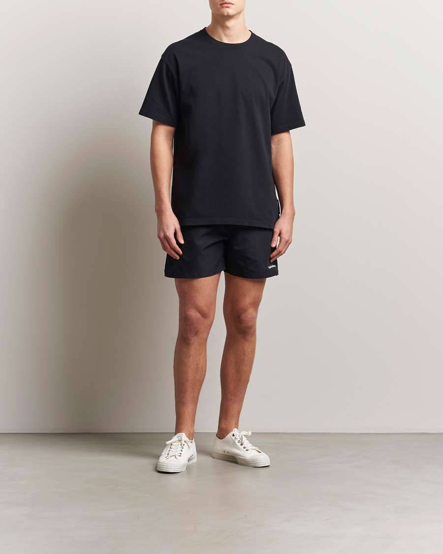 Herre | T-Shirts | Peak Performance | Heavy Cotton Crew Neck T-Shirt Black