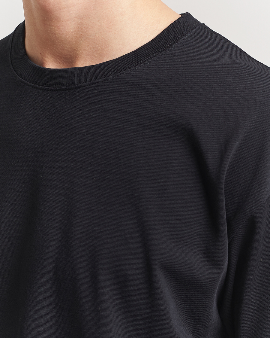 Herre | T-Shirts | Peak Performance | Heavy Cotton Crew Neck T-Shirt Black