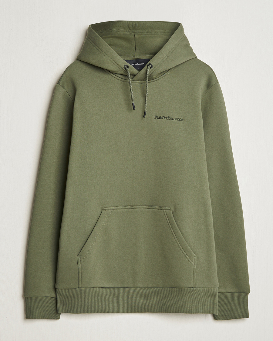 Herre | Gensere | Peak Performance | Original Hoodie Pine Needle