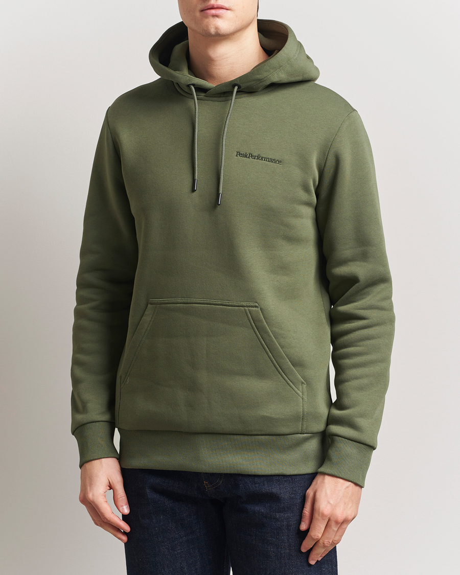 Herre | Gensere | Peak Performance | Original Hoodie Pine Needle
