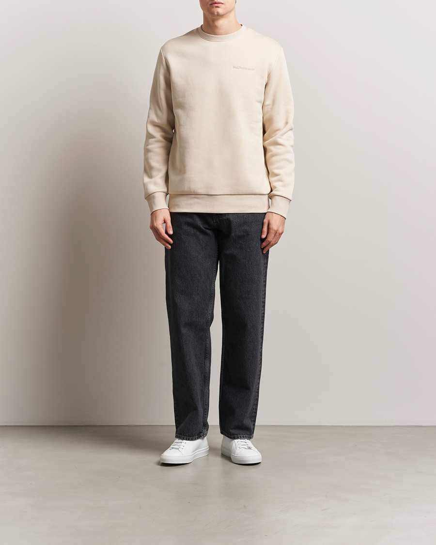 Herre | Gensere | Peak Performance | Original Crew Neck Sweatshirt Sand Fog