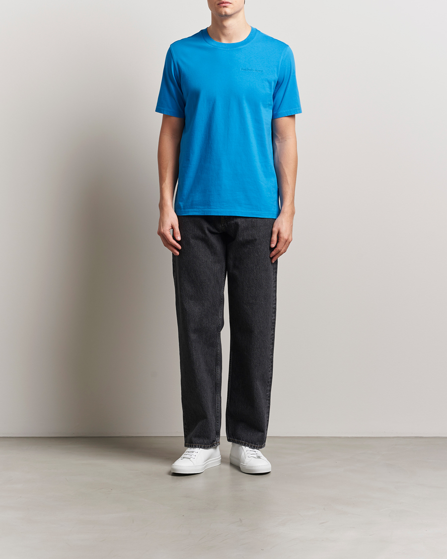 Herre | T-Shirts | Peak Performance | Original Crew Neck T-Shirt Brilliant Blue