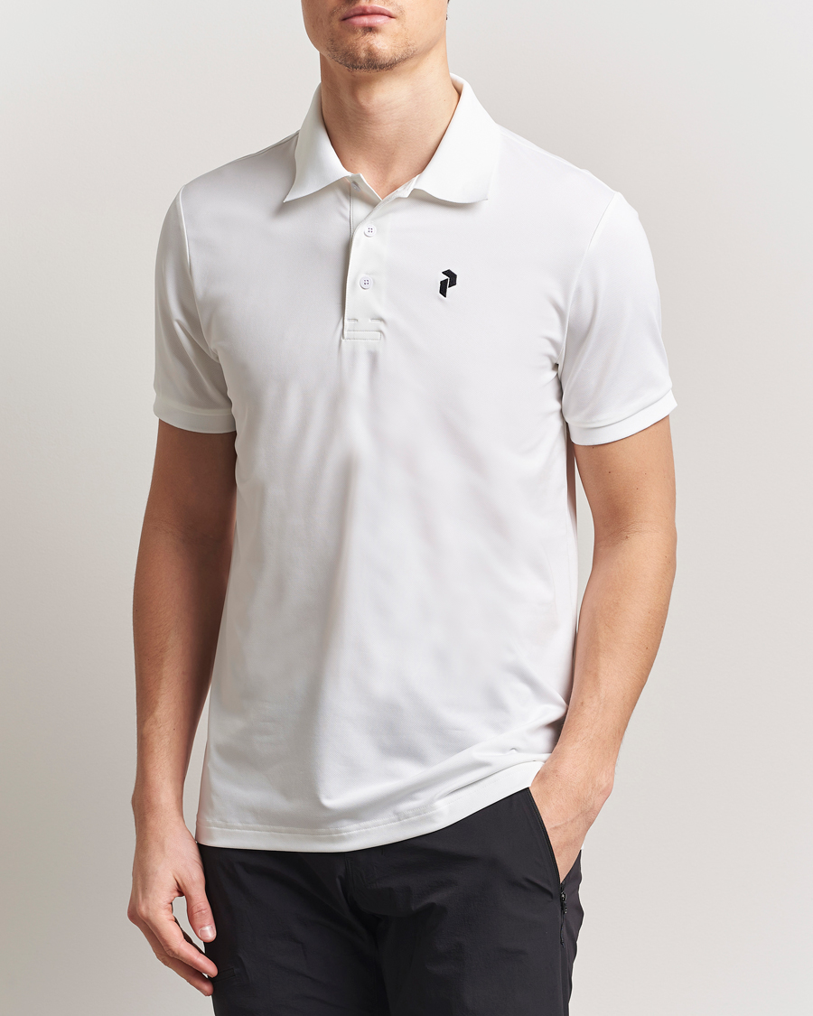 Herre | Pikéer | Peak Performance | Vespar Performance Polo White
