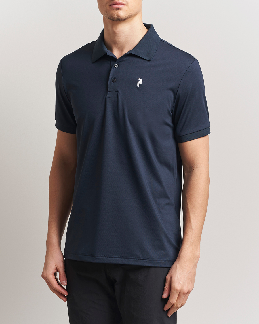 Herre | Pikéer | Peak Performance | Vespar Performance Polo Salute Blue