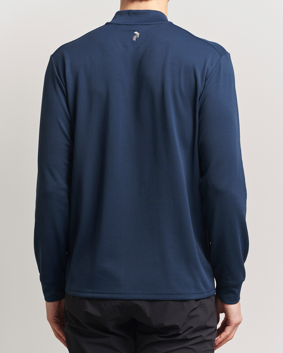Herre | Gensere | Peak Performance | Mid Layer Full Zip Jacket Blue Shadow