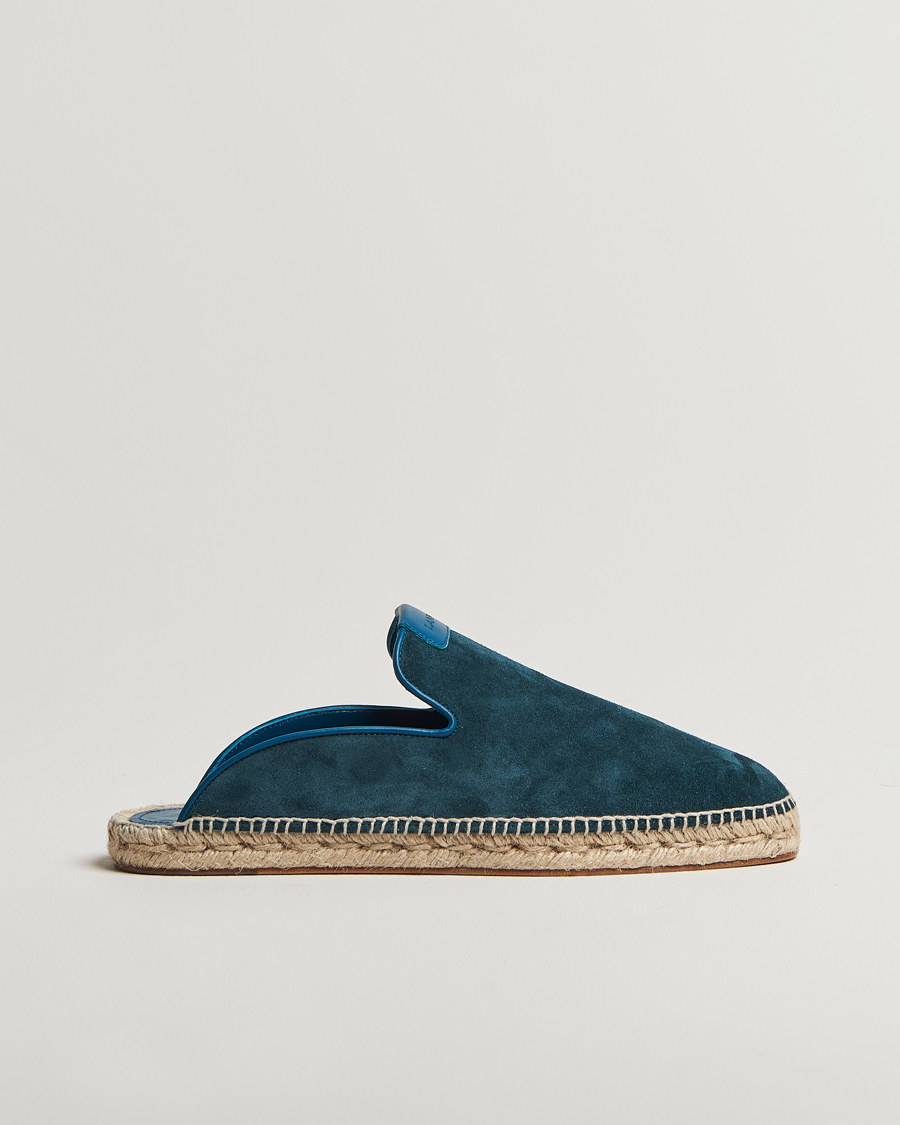 Herre | Lanvin Espadrilles Petrol Blue | Lanvin | Espadrilles Petrol Blue