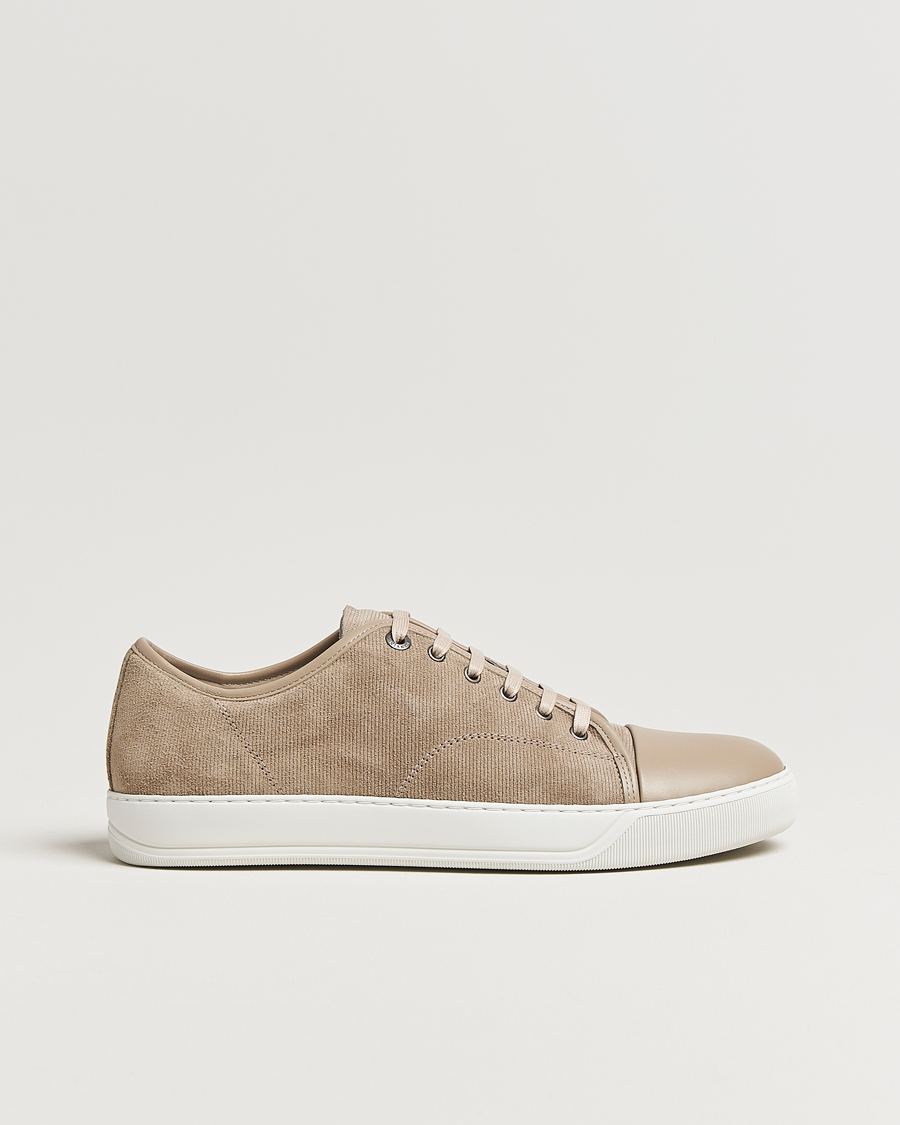 Herre | Sneakers | Lanvin | Nappa Cap Toe Sneaker Mastic