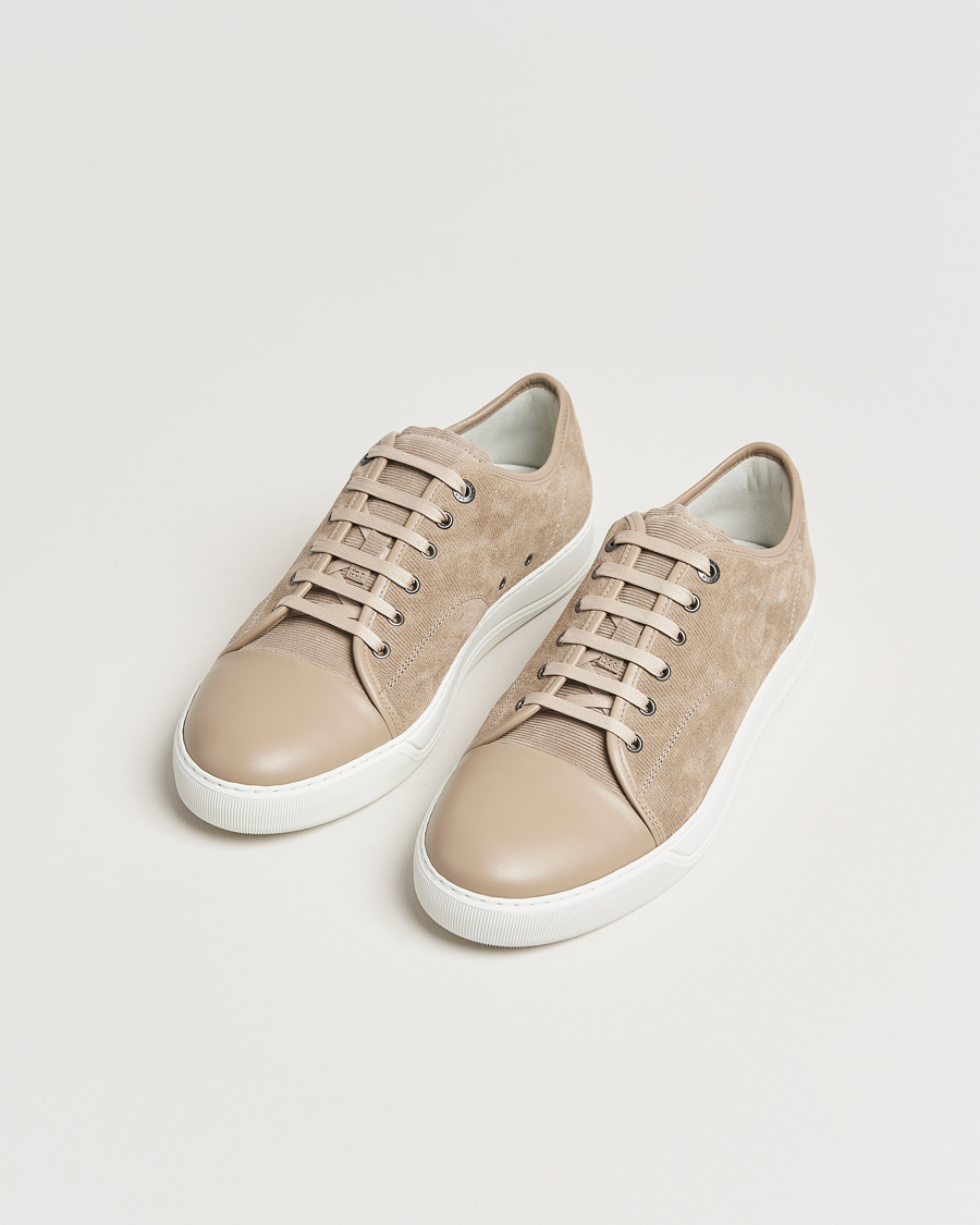 Herre | Sneakers | Lanvin | Nappa Cap Toe Sneaker Mastic
