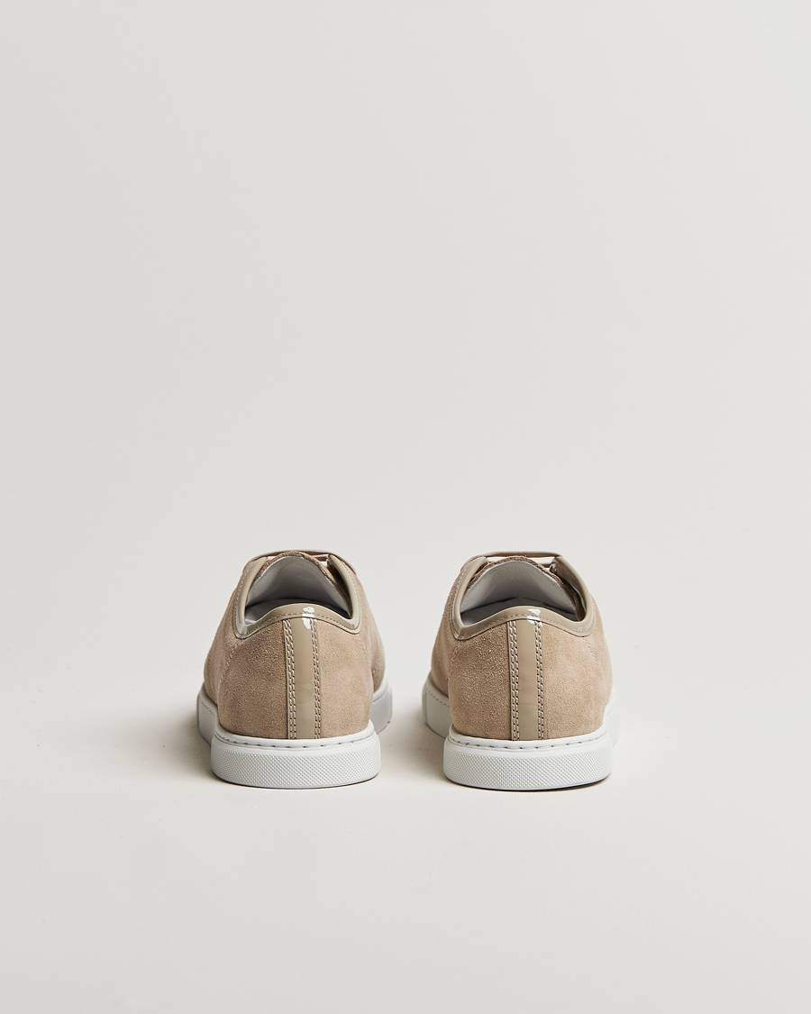 Herre | Gifts for Her | Lanvin | Womens Patent Cap Toe Sneaker Beige