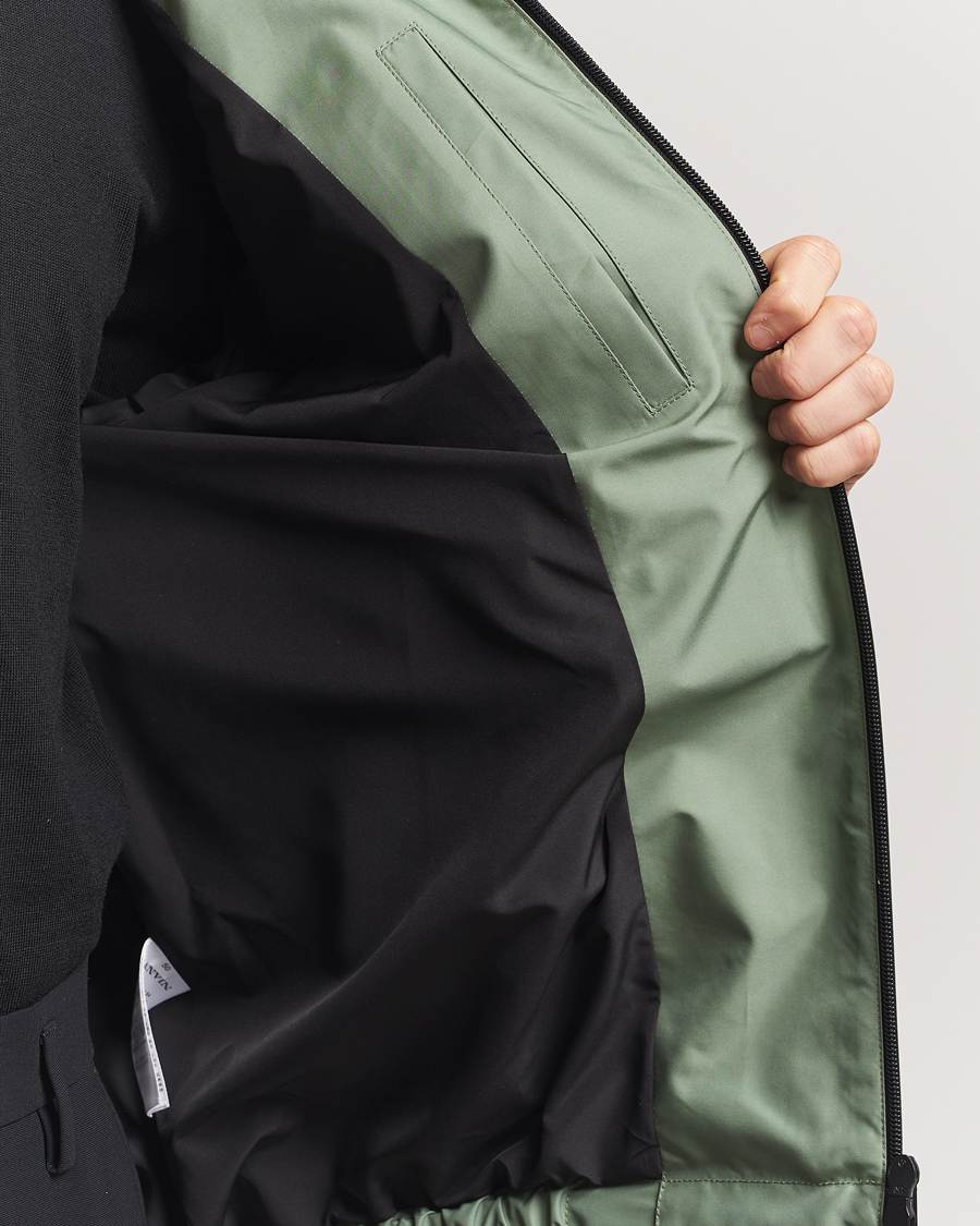 Herre | Jakker | Lanvin | Hooded Windbreaker Sage Green