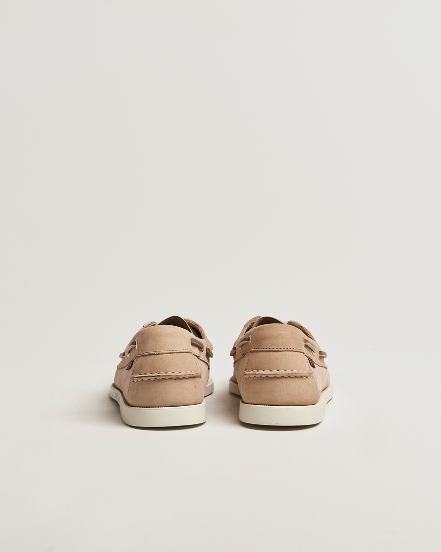 Herre | Seilersko | Sebago | Docksides Portland Nubuck Boat Shoe Beige Camel