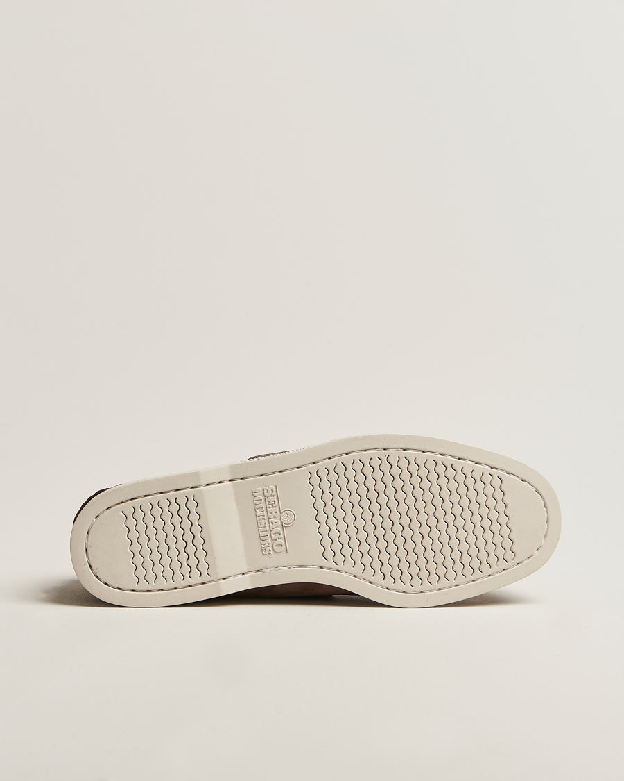 Herre | Seilersko | Sebago | Docksides Portland Nubuck Boat Shoe Dark Brown