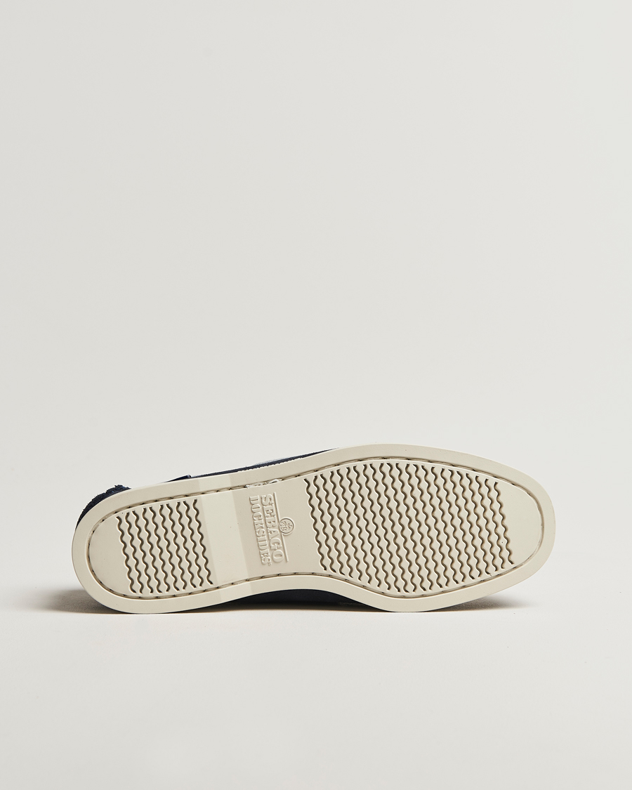 Herre | Seilersko | Sebago | Docksides Portland Jib Boat Shoe Navy/Grey