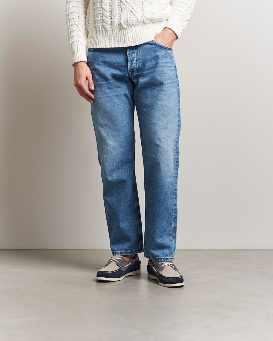 Herre | Seilersko | Sebago | Docksides Portland Jib Boat Shoe Navy/Grey