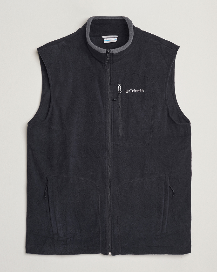 Herre | Gensere | Columbia | Fast Trek Full Zip Fleece Vest Black