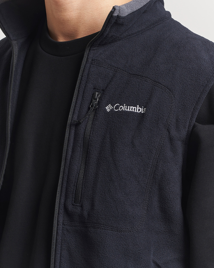 Herre | Gensere | Columbia | Fast Trek Full Zip Fleece Vest Black